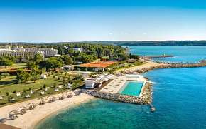 0% Chorvatsko: Novigrad 50 m od pláže v Hotelu…